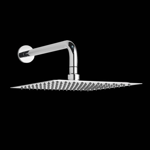 Preisvergleich Produktbild Hudson Reed Duschkopf Messing Verchromt - 300 x 300mm