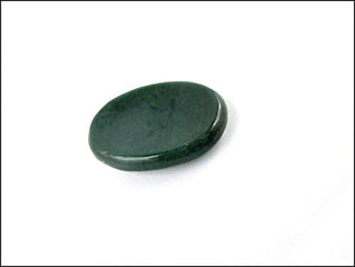 Miniatura 5 de Bloodstone Worry Stone irlandés tallado indio hecho a mano A++ bolsa libre de cristal, para alivio del estrés del pulgar de la palma