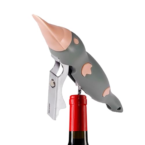 Abrebotellas Magnético Para | Abrelatas De Latas De Cerveza,Abretapas de Latas para Vino Leche Refresco Cerveza con Forma de Animal de Pico Plano | Para Decoración Restaurante Bar Pícnic