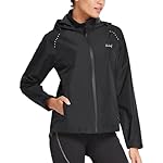 baleaf Women's Rain Jackets Waterproof Windbreaker Packable Running Lightweight Cycling Jacket Reflective Hooded - Image 2