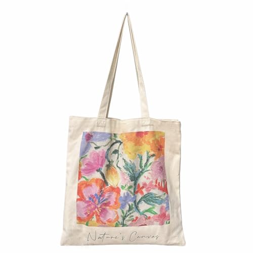 Aesthetic Tote Bag for Women Reusable Grocery Bags for Vacation, Shopping, Travel, Beach Red