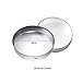 Allwon 56 Pack Empty Round Metal Pans Size 26mm for Eyeshadow Palette Magnetic Makeup Palette (Height:5mm)