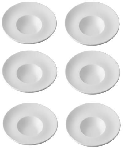 COSE DA CASA Vista Alegre 6 Piatti con Fondo Risotto a cappello di prete Ø27 Porcellana Raffinata Hotel Ristoranti Sala Ricevimenti Eleganza & Qualità Professionale per Catering & Eventi