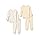 Amazon Essentials x Sofia Grainge Unisex Toddlers' Snug-Fit Cotton Pajamas, Pack of 2, Pale Yellow/Squirrel Picnic, 3T