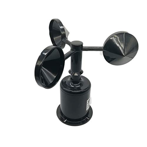 CALT Windgeschwindigkeitsmesser, 24 V, 0-2,5 V, 0-5 V, 1-5 V, 4-20 mA, 0-20 mA, 0-45 m/s Reichweite Luftfeuchtigkeit 3 Tassen, 1