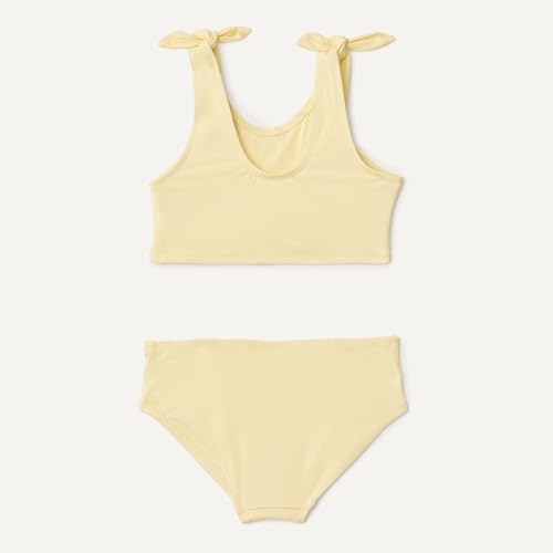 Image of Amazon Essentials Girls' Bow Detail Two-Piece Bikini Swimsuit