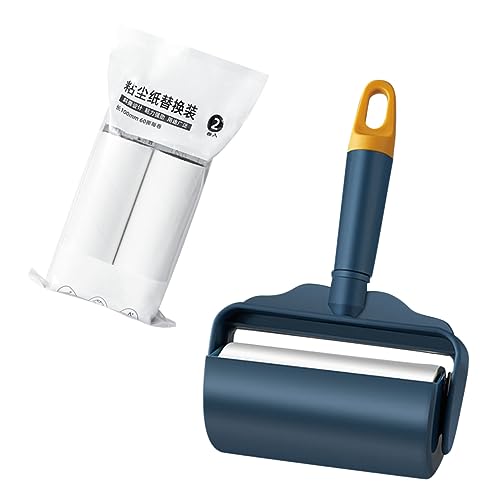 FOMIYES 1 Set Sticker Overcoat Hair Removers Clothes Lint Remover Clothes Lint Rollers Coat Lint Brush Hair Lint Rollers Sticky Hair Cleaning Sweater Defuzzer Color Contrast Pet Plastic