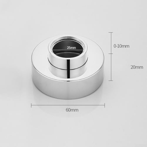 Embellecedor ajustable para cabezal de ducha que cubre huecos e irregularidades de azulejos 3