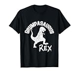 Grumpasaurus Rex Dinosaur Funny Father's Day Gift T-Shirt T-Shirt