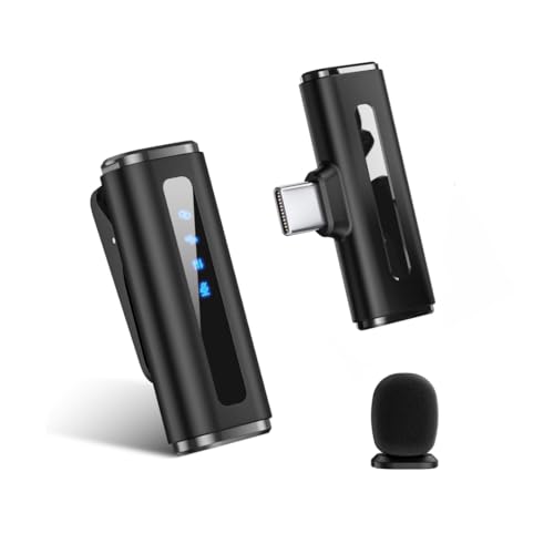 Digitek DWM-010 Wireless Microphone with Type-C Connector, 2.4G P...