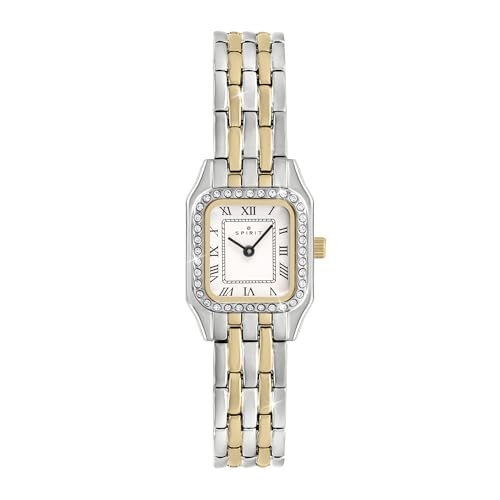 Montre pour femme Spirit finition prestige plaqué or et argent analogique