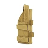 WOLF TACTICAL Molle Holster Universal Holster Molle Pistol Holster Airsoft Pistol Holster Nylon Tactical Holsters for Pistols