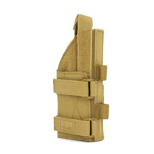 Wolf Tactical Unisex Gun Holster - Universal Molle Pistol Holster Right-Handed