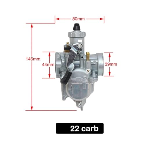 Carburateur de moto Mikuni VM28 résolvant les problèmes de démarrage sur pit bike