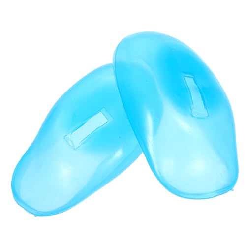 PACKOVE 1 Pair Silicone Ear Shield Covers for Hair Dye Protection Reusable Ear Protectors for Hair Salon to Block Dye and Noise Tool