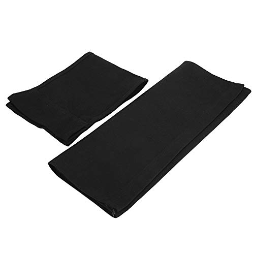 YUYTE Directors Chair Cover Replacement KIT, and Comfortable, MULTISIZE Options (Black)