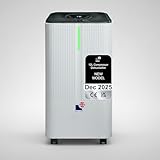 Morris 12L Dehumidifier for Home, Compressor Dehumidifier for Bedroom & Drying Clothes, 38dB Quiet, 2L Tank, 24H Timer, Auto Defrost, Washable Filter, Child Lock - 10-18m²