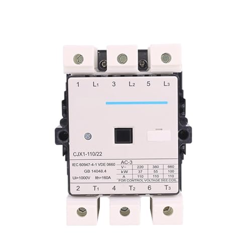 Contacteur triphasé CJX1-110/22 380V relais de puissance AC