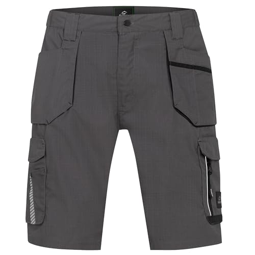 BWOLF Drift Kurze Arbeitshose Herren Arbeitshosen Männer Kurz Arbeitsshorts Arbeitshose Kurz Herren Ripstop Stoff mit vielen Taschen