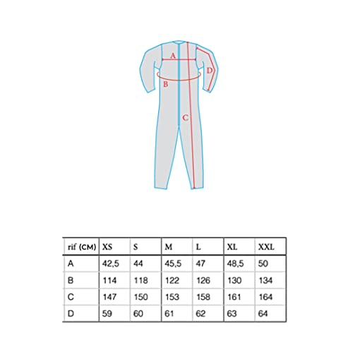 Pyjama sanitaire Ferrucci short anti-manipulation pour senior