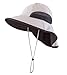 Connectyle Kids Summer Wide Brim UPF 50+ Mesh Sun Hats Neck Flap UV Sun Protection Bucket Hat
