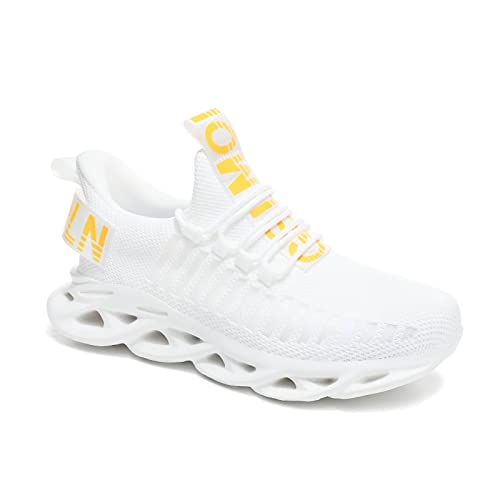 Jakcuz Men's Tennis Shoes Running Shoes Fashion Sneakers Lightweight Multi-Colors for Fitness3