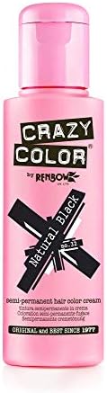 2x Crazy Color Semi-Permanent Hair Dye 2x 100ml (Capri Blue)