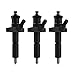 IMELBUFF D4NN9F593A Fuel Injector 3-Pack for Ford Tractors 2600 3600 3900 4100 4600 5600 5700 6600 7600 New Holland 335 340 340A 340B 420 445 445A 450 532 535 540 540A 540B 545 545A
