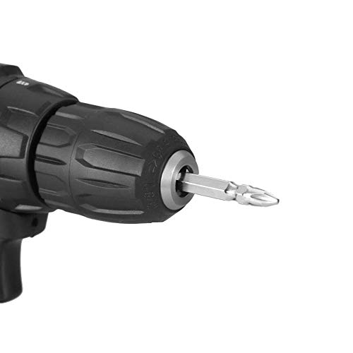 WEI-LUONG Tools Electric Drill Professionelle wiederaufladbare Akku-Hand Elektro-Schrauber Industriehandwerkzeug 21V (UK-Stecker) Einschlag – Bild 8