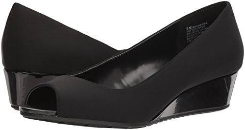 Bandolino Women's Candra Pump, Black Lycra, 7.5 | Image 6