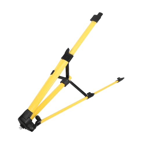 UTHCLO Trípode Soporte para Burbuja con Vial de Acero Premium y Nylon hasta Resistencia para Medición Profesional y Autonivelante