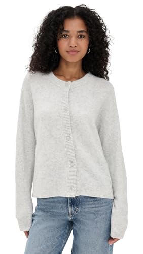 American Vintage Strickjacke DAMSVILLE mit Wolle M-L Grau
