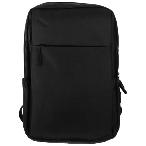 Gatuida Mochila Portátil para Ordenador Portátil de Negocios Resistente y Ligera con Puerto USB para Carga Bolsa de Viaje para Estudiantes y Profesionales Color Negro