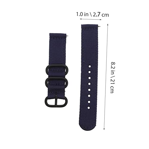 KESYOO Replacement Nylon Watchband for Nylon Strap Spring Bars Comfortable Breathable Wristband for Daily Wear2