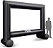 14ft Outdoor Projector Screen - TUSY Inflatable Movie Screen Outdoor Projection Screen for Party Games Home Theater Cinema with Fan, Storage Bag