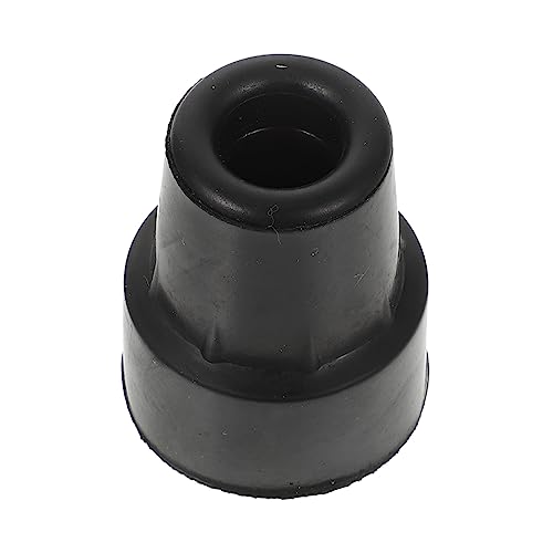 Hoement 1個 松葉杖滑り止めマット ウォーカーアクセサリー ステッキ 松葉