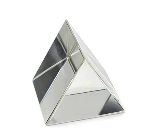 Cometek Glass Prism - Perfect for Light Refraction, Science Experiments, and Educational Kits (50EQ)