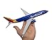 Daron Skymarks Southwest Airlines Boeing 737 MAX 8 1:130 Scale Model with Wi-Fi Dome and Stand