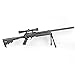 spring bolt action well m187d fps-550 metal airsoft sniper rifle gun w/ scope, bi-pod(Airsoft Gun)