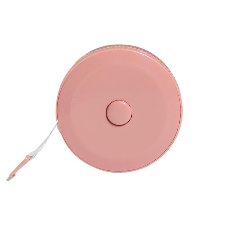 Cinta métrica Suave de 1,5 M, Regla de medición Flexible de Costura Corporal de Doble Escala for Herramientas de medición Corporal, artesanía a Medida de 60 Pulgadas(Rot)
