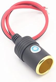 SMAKN 12V 30A Female Car Cigar Cigarette Lighter Socket Plug Connector Adapter