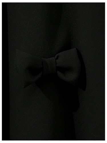 SweatyRocks Girl's Short Sleeve Dress Cute Crewneck Bow A Line Dresses4