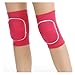 FDJZKFDU Knee Pads Sports Compression Knee Pads Elastic Knee Protector Thickened Sponge Support For Dancing Roller Volleyball Training Knees Brace(Blue,S 25-45kg)