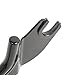 Black Detachable Backrest Sissy Bar with Pad Compatible with 2009-2024 Harley Touring Road King Street Glide Electra Glide Road Glide Ultra Limited