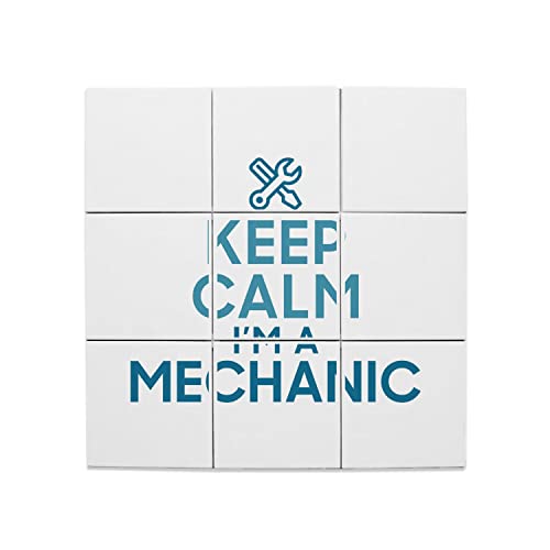 Carreaux céramique Keep Calm I'm a Mechanic 45,6cm