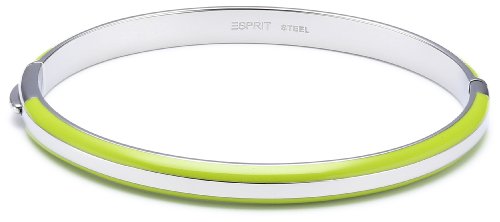 Preisvergleich Produktbild Esprit Jewels Damen-Armreif Marin Grün Edelstahl ESBA11108E600