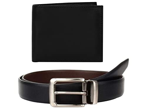 Image of Amicraft Men's Combo Pack Of Wallet & Belt