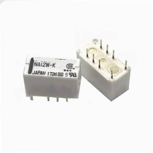 Relais NA12W-K 12V commutateur de signal DCV12 pour circuit imprimé domotique pack de 10