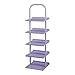 Imagen de [en.casa] Zapatero para Niños Poytya Organizador Zapatos para 5 Pares Almacenaje Juguetes Estanteria Infantil de 5 Niveles Acero 96 x 30 x 27 cm