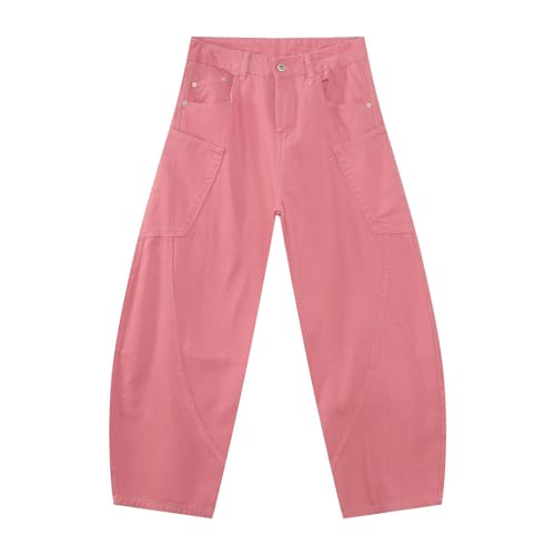 Men's Denim Jeans American Retro Loose Wide Leg Casual Commuting Office Daily Pants for Men4